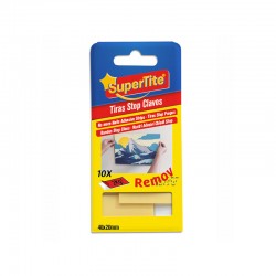 Supertite 1250 Αυτοκόλλητες Ταινίες Διπλής Όψης 20x40mm 10TMX