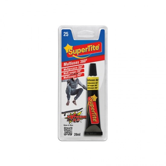 Supertite 2725 Multiusos Κόλλα Πολλαπλών Χρήσεων 20ml