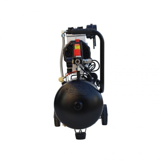 Zemek DOF1100-24 Αθόρυβος Αεροσυμπιεστής Χωρίς Λάδι 1.5HP 24Lt 8Bar