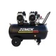 Zemek DOF1500x2-100 Αθόρυβος Αεροσυμπιεστής Χωρίς Λάδι με 2 Αντλίες 3.5HP 100Lt 8Bar