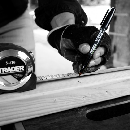 TRACER Μαρκαδόρος ανεξίτηλος μαύρος APM1