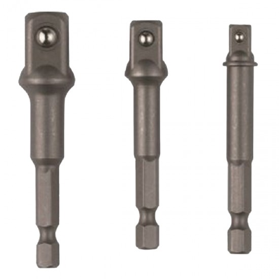 RAIDER Αντάπτορες σετ 3τεμ (ΑΠΌ 1/4'' ΣΕ 1/4'',3/8'',1/2'') 158904