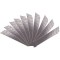 TOP MASTER Λάμες φαλτσέτας μαύρες 18x100x0.5mm SK2 10τεμ 370302
