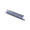TOP MASTER Καρυδάκια δωδεκάγωνα σετ 1/4'' 10τεμ 331610