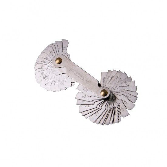 TOP MASTER Σπειρόμετρο μετρικό & ιντσών 0,25-6mm 52 θέσεων 339711