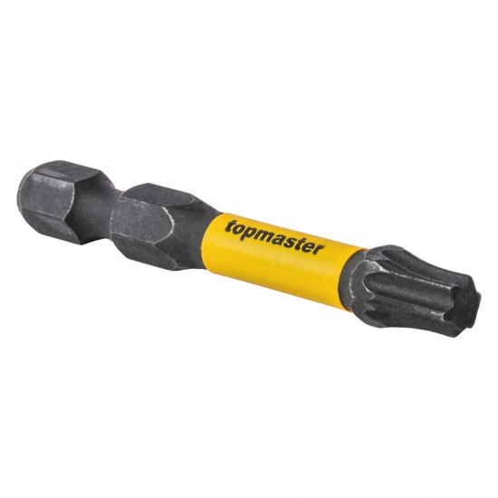 TOP MASTER Μύτη κατσαβιδιού Impact Torx με μέγεθος TX30 50mm συσκευασία 2τεμ. 338740