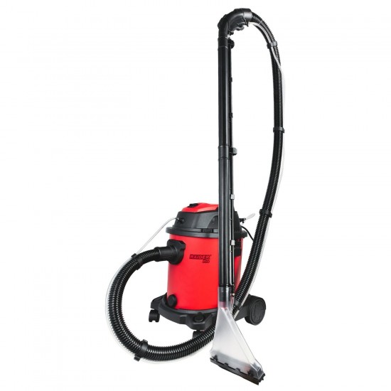 RAIDER Σκούπα υγρών/στερεών και πλυστική 1600W με κάδο 20lt RDP-WC33 090333