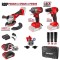 RAIDER R20 Σετ Γωνιακός τροχός,δραπανοκατσάβιδο & μπουλονόκλειδο 2x2Ah RDP-PBCDI20&SPAG20&PBIW20 030255