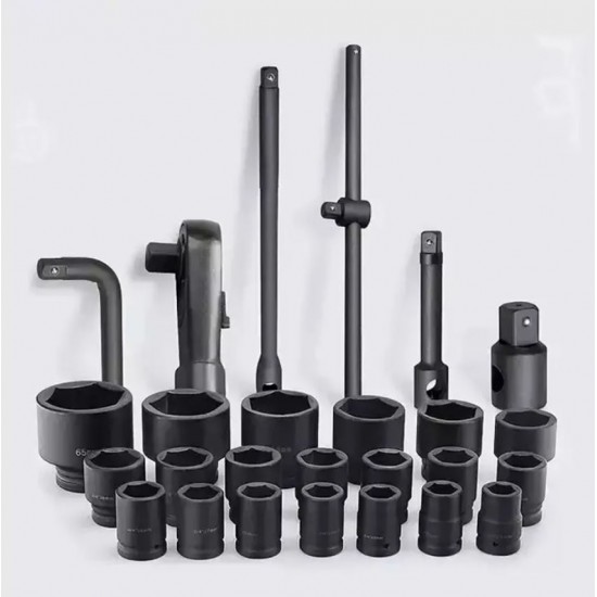Κασετίνα 26τμχ Καρυδάκια Αέρος 3/4″ & 1” Με Καστάνια