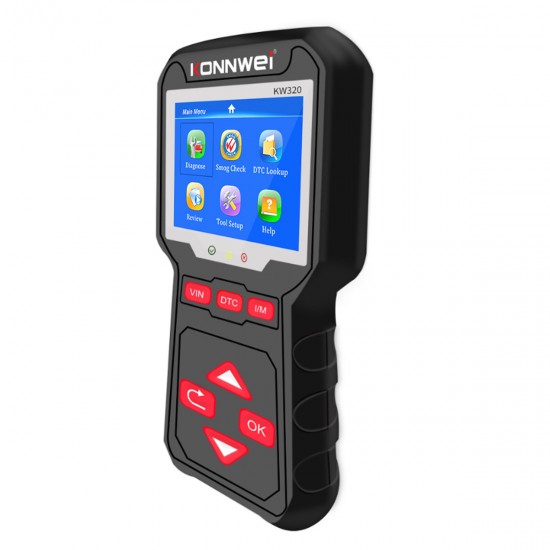Konnwei KW320  Διαγνωστικό αυτοκινήτου OBD II  Konnwei KW320  Διαγνωστικό αυτοκινήτου OBD II