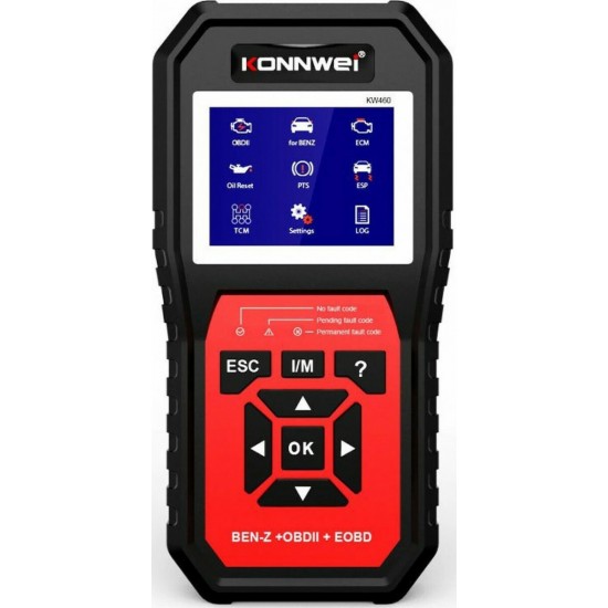 Konnwei KW460 Διαγνωστικό Αυτοκινήτου Ψηφιακό OBD 2 για Mercedes-Benz
