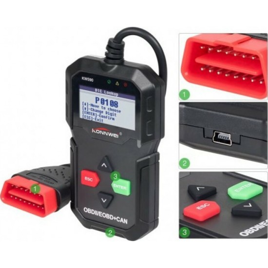 KONNWEI KW590 OBDII Scanner