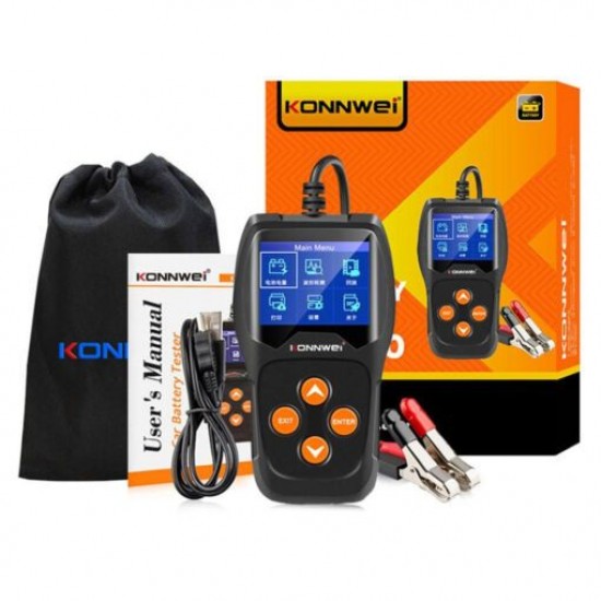 Konnwei KW600 Ψηφιακό Battery Tester