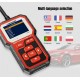 Konnwei KW681 Διαγνωστικό Αυτοκινήτου Ψηφιακό OBD 2 με Καλώδιο και Tester battery Αυτ/του Moto