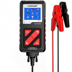 Konnwei KW710 Ελεγκτής Ανάλυσης Μπαταριών Ψηφιακό Battery Tester με Κροκοδειλάκια Konnwei KW710 Ελεγκτής Ανάλυσης Μπαταριών Ψηφιακό Battery Tester με Κροκοδειλάκια