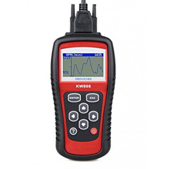 Konnwei KW808 Ψηφιακό Διαγνωστικό Αυτοκινήτων OBDII/EOBD 