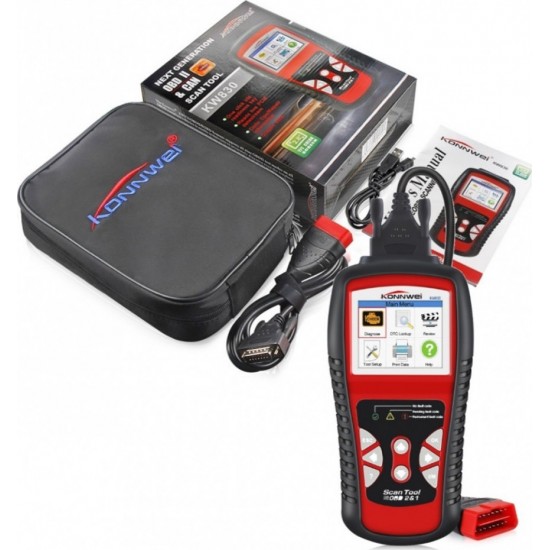 Konnwei KW830 Επαγγελματικό διαγνωστικό αυτοκινήτου Scanner OBD II 