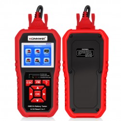 Konnwei KW890  Διαγνωστικό αυτοκινήτου και tester μπαταριών OBD II 