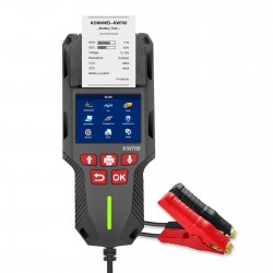 Konnwei KW700 – Ελεγκτής Μπαταριών 12V/24V με ενσωματωμένο εκτυπωτή