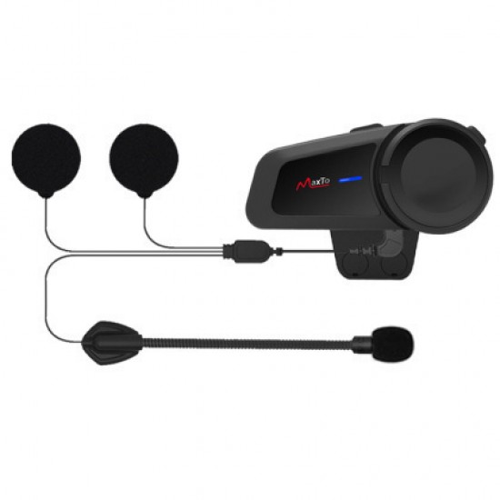 Maxto M2 Intercom Ενδοεπικοινωνία Μονή για Κράνος Μηχανής με Bluetooth Maxto M2 Intercom Ενδοεπικοινωνία Μονή για Κράνος Μηχανής με Bluetooth