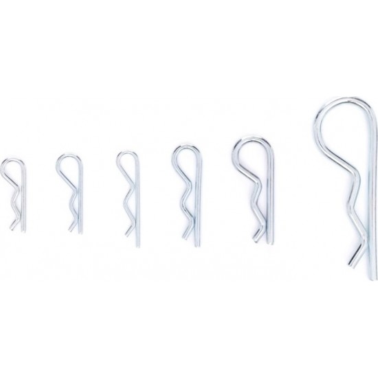 Μεταλλικές Περόνες Ασφαλείας Κασετίνα 150τμχ