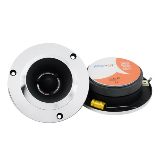 PerVoi CTC-15G Σετ Tweeter Αυτοκινήτου Στρογγυλά 4″ 300W 