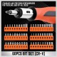 Σετ Κατσαβίδια και Μύτες 124 τμχ SEDY