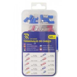 Σετ Ακροδέκτες Καλωδίων 10 Διαφορετικών Τύπων 60 τμχ