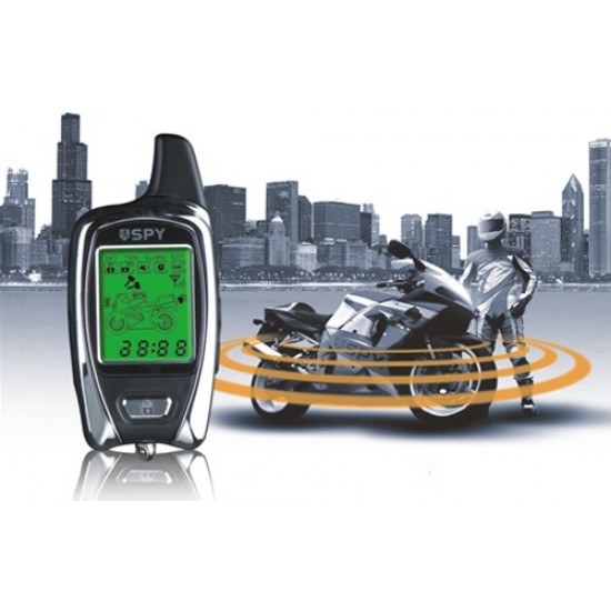 SPY Two-Way Συναγερμός Μοτό Με Τηλεειδοποίηση Και Περιμετρικό 5000M