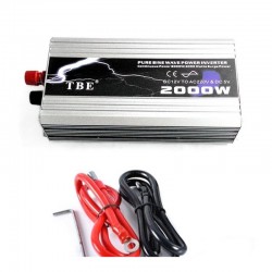 TBE 2000W Inverter Καθαρού ημιτόνου DC 12V σε AC 220V με USB  TBE 2000W Inverter Καθαρού ημιτόνου DC 12V σε AC 220V με USB