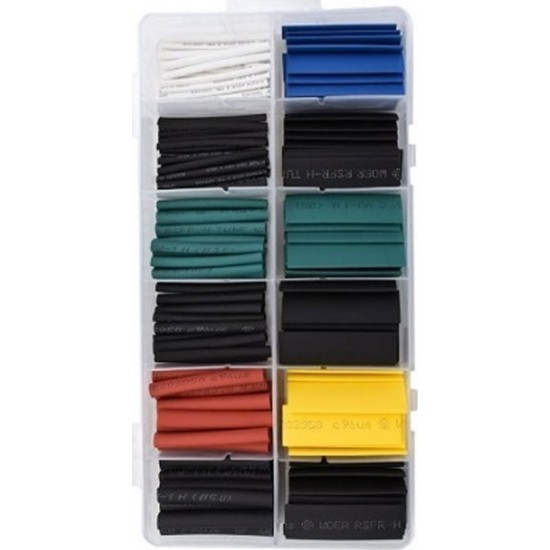 Θερμοσυστελλόμενα Καλώδια Κασετίνα 180τμχ